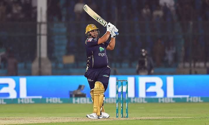 Azam Khan is currently one of the top hard-hitters in the PSL